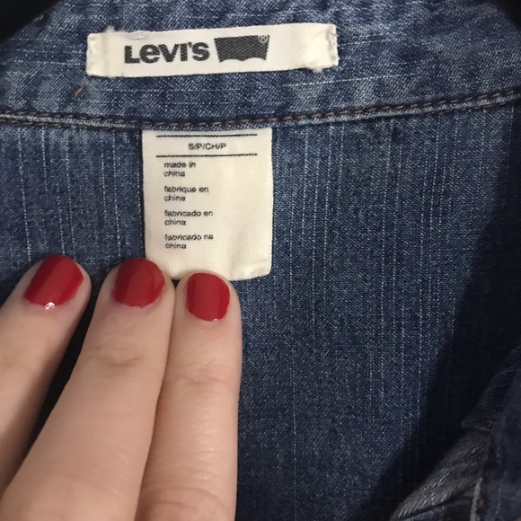 Levi's Western Button Up Size S - Picture 4 of 4